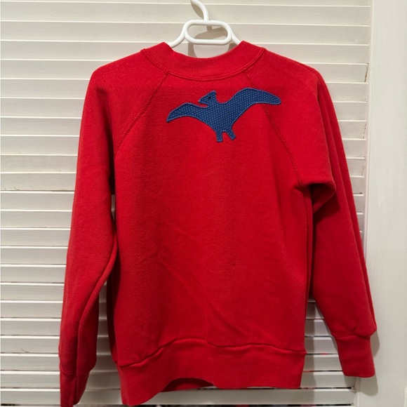 Red Dinosaur Kids Sweatshirt - Picture 7 of 8